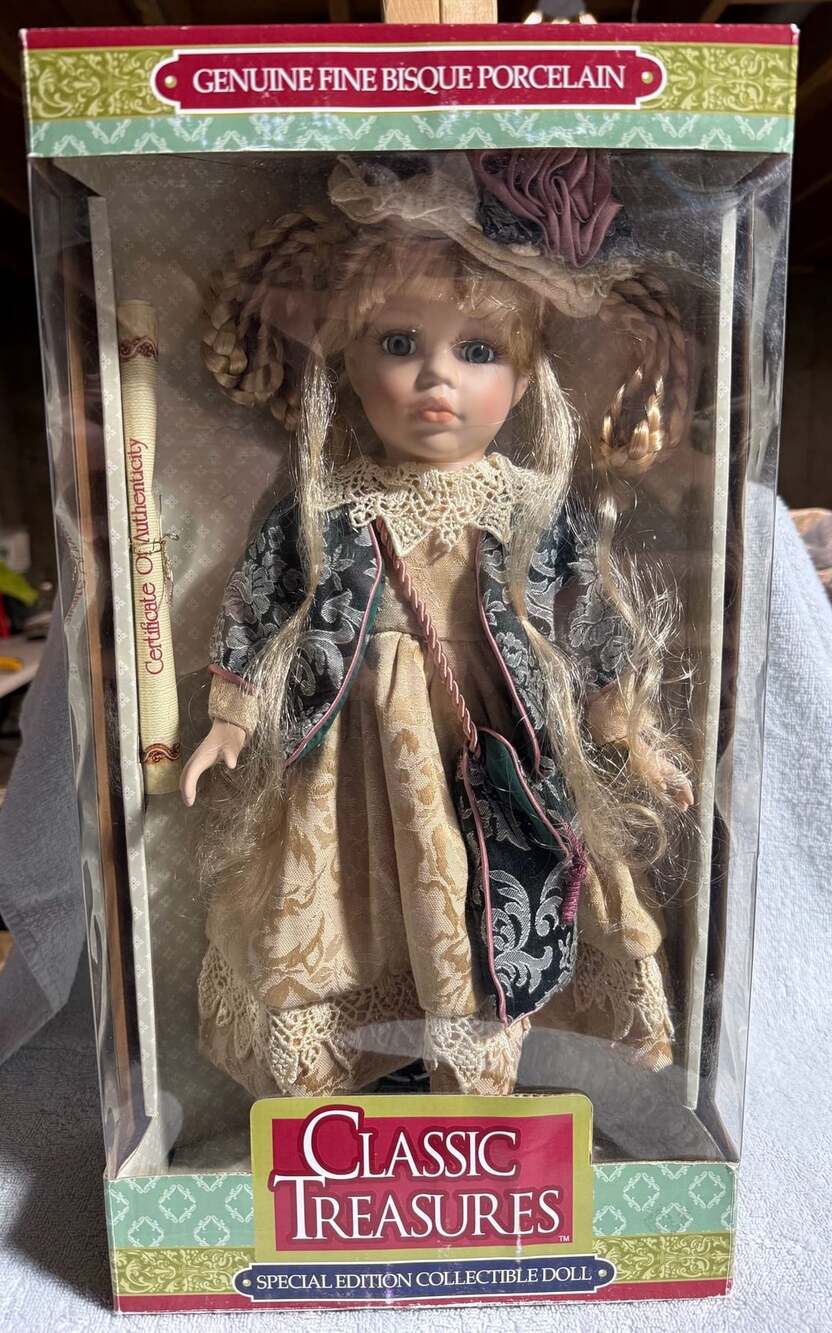 Classic Treasures Special Edition Porcelain Doll NIB